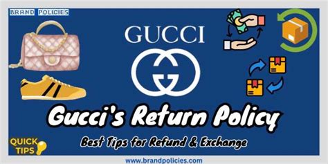 gucci exchange policy